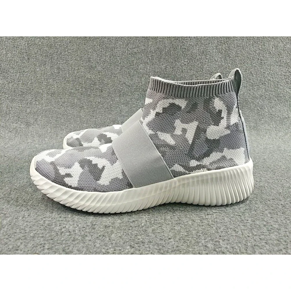 Vintage Havana Jasmine Grey Camo Slip On Shoe Sneaker Size 7